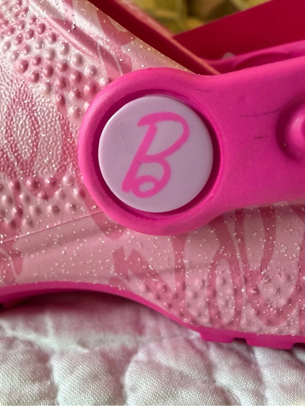 Barbie Pink Jibbitz-Style Kids Clogs with Fun Charms